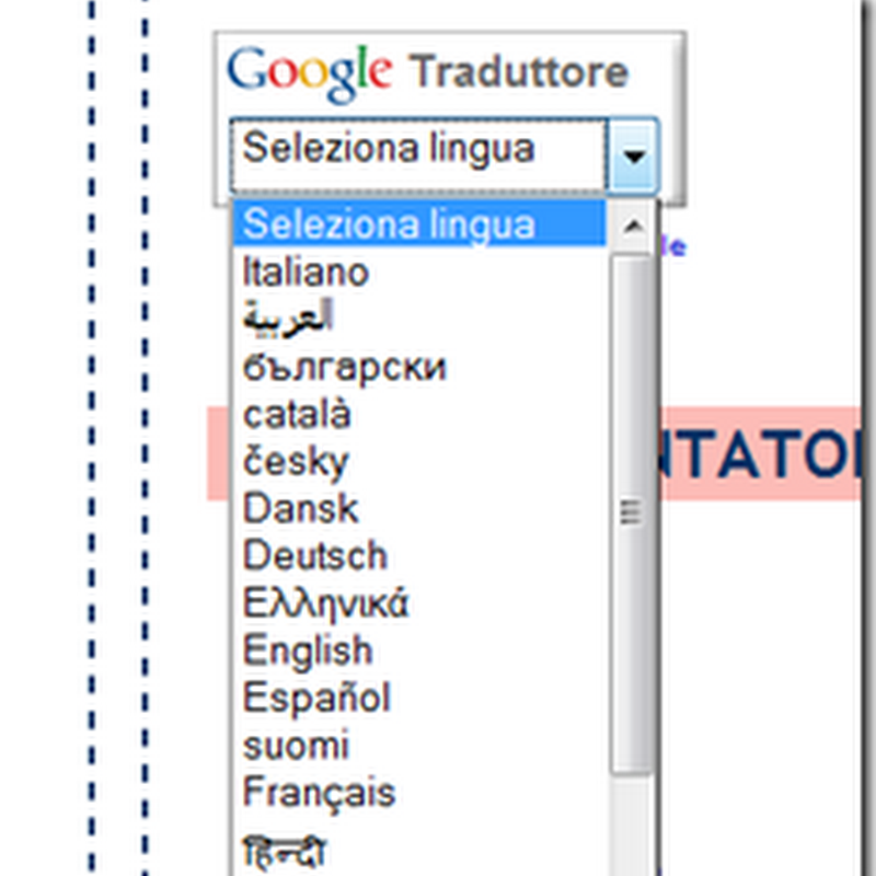 Il nuovo traduttore di Google fa apparire automaticamente una barra per
