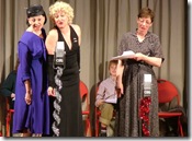 Terri Sturtevant, Angela Della Ventura and Noreen Farley (L to R) appear in The Theater Project'