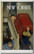 Petruccelli Movers in Stairway New Yorker Sept 1935
