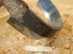 carving a chair seat