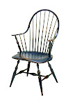 continuous arm<br />
my favorite for comfort, beauty, and strength<br />
new finish...worn paint
