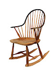 rustic rocker