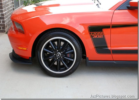 2012 Ford Mustang Boss 302 number 00017