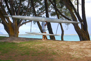 heading out for a morning paddle