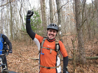 Yea!  Ony conquers the first climb!
