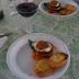Eggplant Caprese for lunch