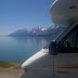 The view at our lunch spot