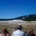 Old Faithful building steam