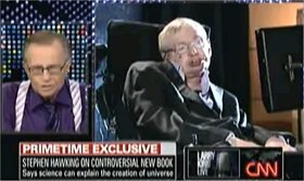 Larry King, Stephen Hawking Larry King, Stephen Hawking