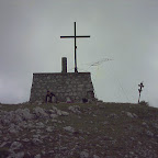 Vista del palo con una direttiva 9 elementi per i 144MHz, durante un'attivazione SOTA a Monte Gennaro