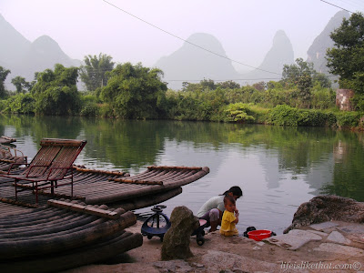 Yulong River Rafting picture guilin escapade  photo