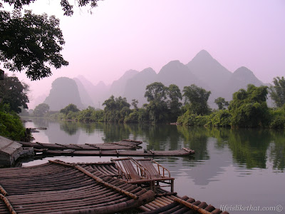 Yulong River Rafting picture guilin escapade  photo