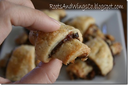 Rugelach in my fingers