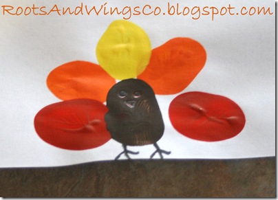 thanksgiving finger painting preschool activity a