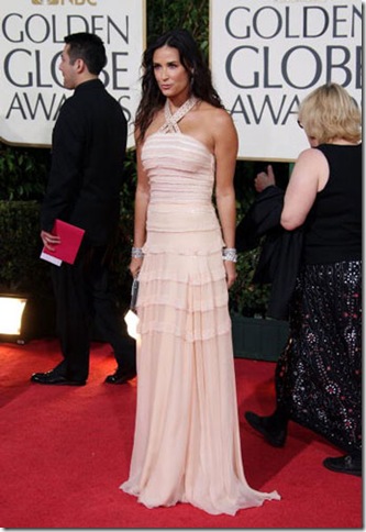 demi moore 66th Annual Golden Globes 2009