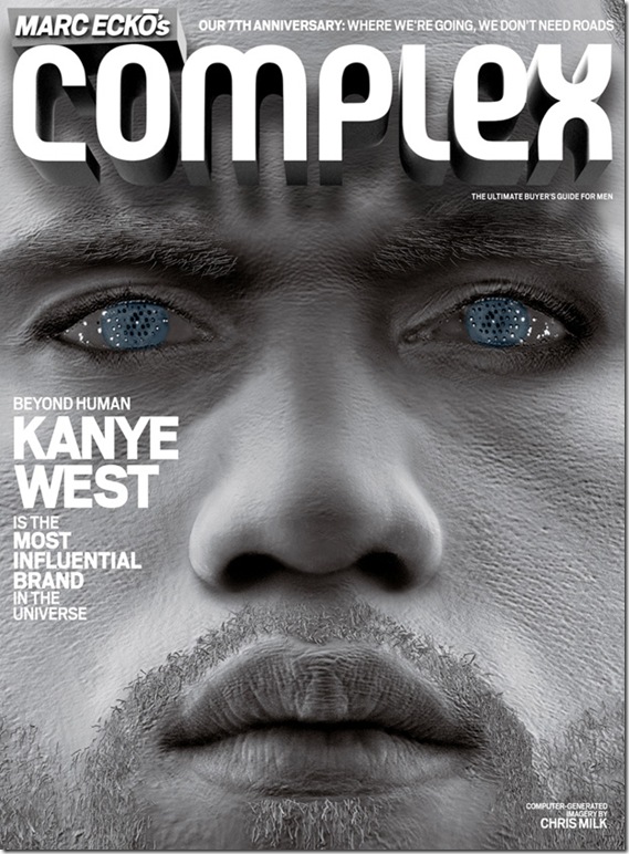 Kanye West on Cover of Complex Magazine