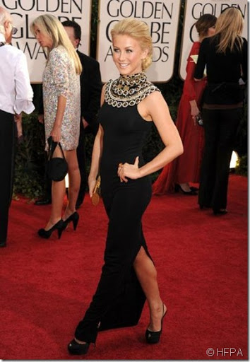 Golden Globes Eva Longoria Dress. Eva Longoria wears a