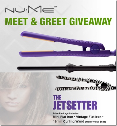 NuMe Jetsetter Giveaway