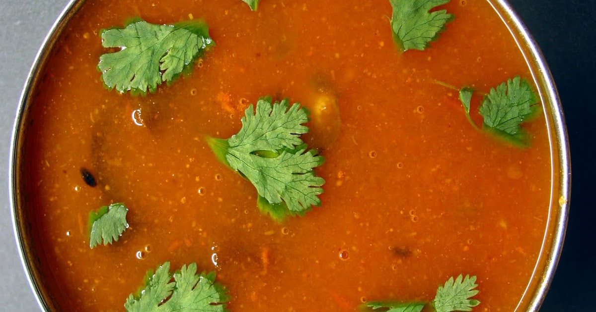 Curry In Kadai An Indian Cooking Blog Spicy Tomato Soup Spicy