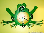 Horloge Grenouille