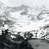 Panorama de la isla San Pedro, con el Endurance en el puerto