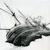 el barco atrapado en una grieta, 19 octubre 1915.