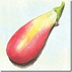 Beringela Oval Laranja