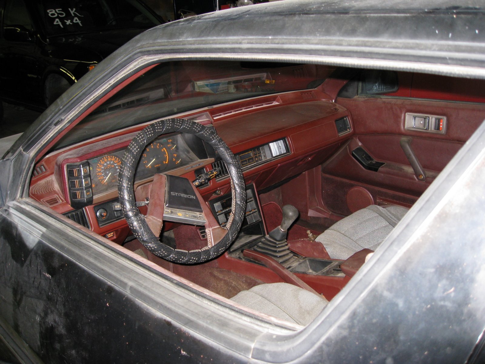 Interior 1986 Mitsubishi Starion
