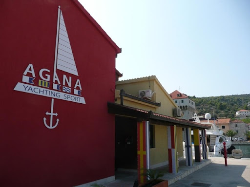 agana marina is situated in