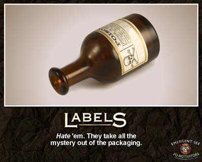 Labels and Labelling (A Satire)