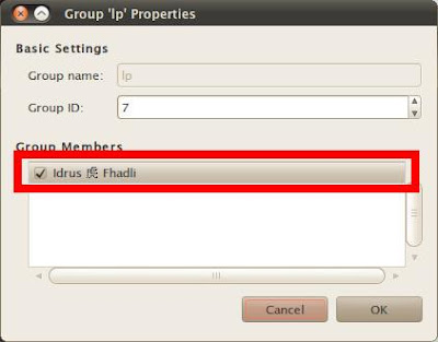 Group lp Properties Dialog