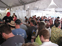 Bellying up to the table to get your tasters