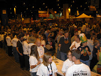 Pizza Port, Port Brewing/The Lost Abbey and Russian River all on the same row = Mob scene