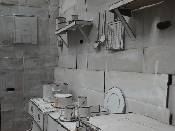 The Cardboard Apartment by Luise Valdes (a.k.a. Don Lucho)
