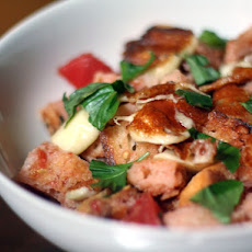 Grilled Cheese Curd Panzanella