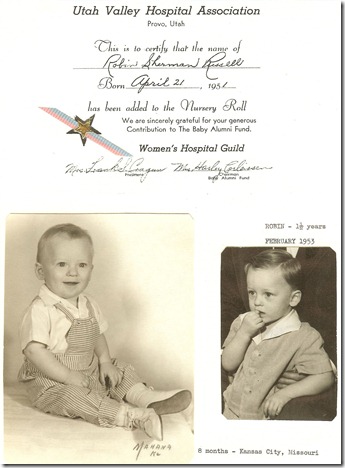 UVH Nursery Role 1953