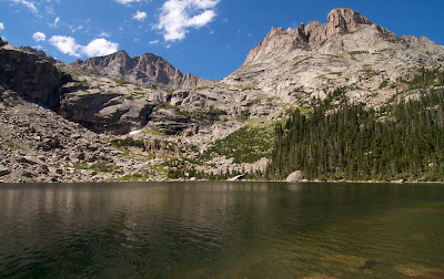 Black Lake, McHenry's peak, and Arrowhead