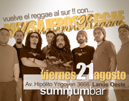 Mensajeros Reggae en Summum