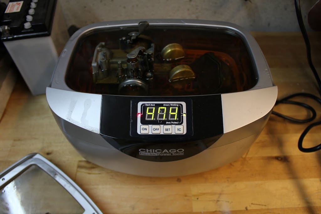 Cleaning Carbs HF Ultrasonic & Pinsol Adventure Rider