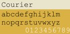 Popular Web Fonts Used in Web-Safe Design Courier New