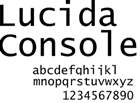 Popular Web Fonts Used in Web-Safe Design Lucida Console