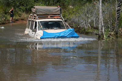 4x4 Deep Ford, Old Telegraph Track, Cape York