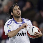 Fin de saison pour l’attaquant Raul au Real