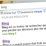 Twitter fait son entrée chez Bing