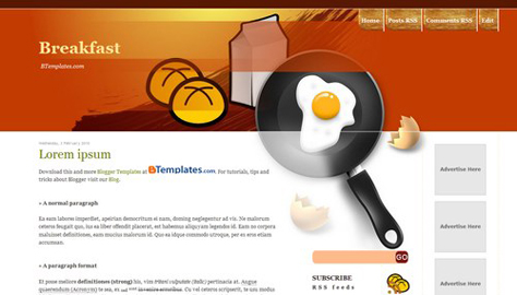 10 teme gratuite pentru Blogger Breakfast 10 teme gratuite pentru Blogger #2