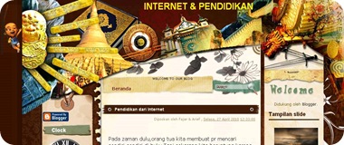 SMPN 1 Teluk Kuantan Kab.Kuansing Juara 1 Lomba Desaign Blog