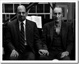 136_22_Burroughs and Allen Ginsberg by Hank O'Neal
