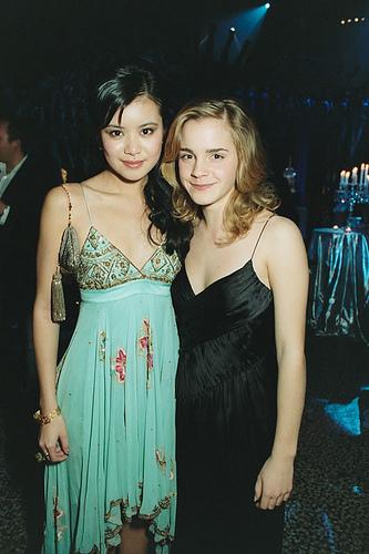 sexy girls katie leung and emma watson 