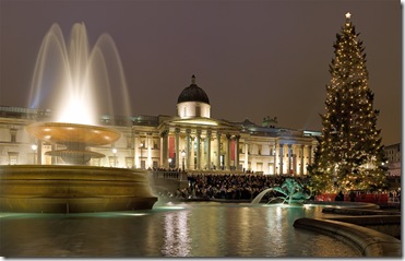 Christmas Tree at Trafalgar Square