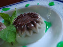 Panna cotta after eight